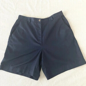 Liz Claiborne Lizsport Navy Shorts 12